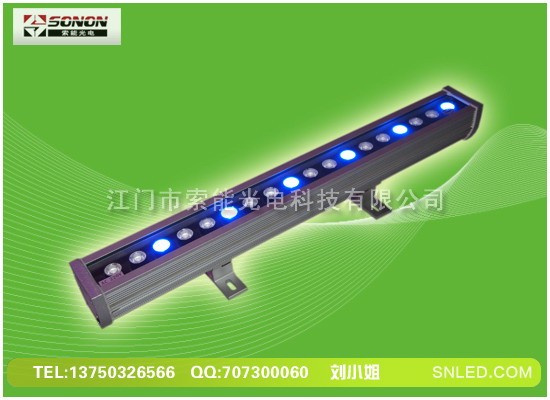 供应索能LED洗墙灯 有效灰度渐变追逐流水